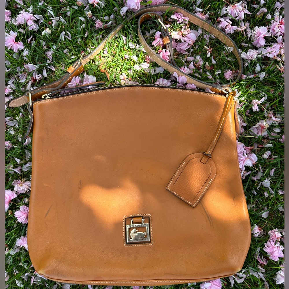 Dooney & Bourke Florentine Leather Tote in Natural